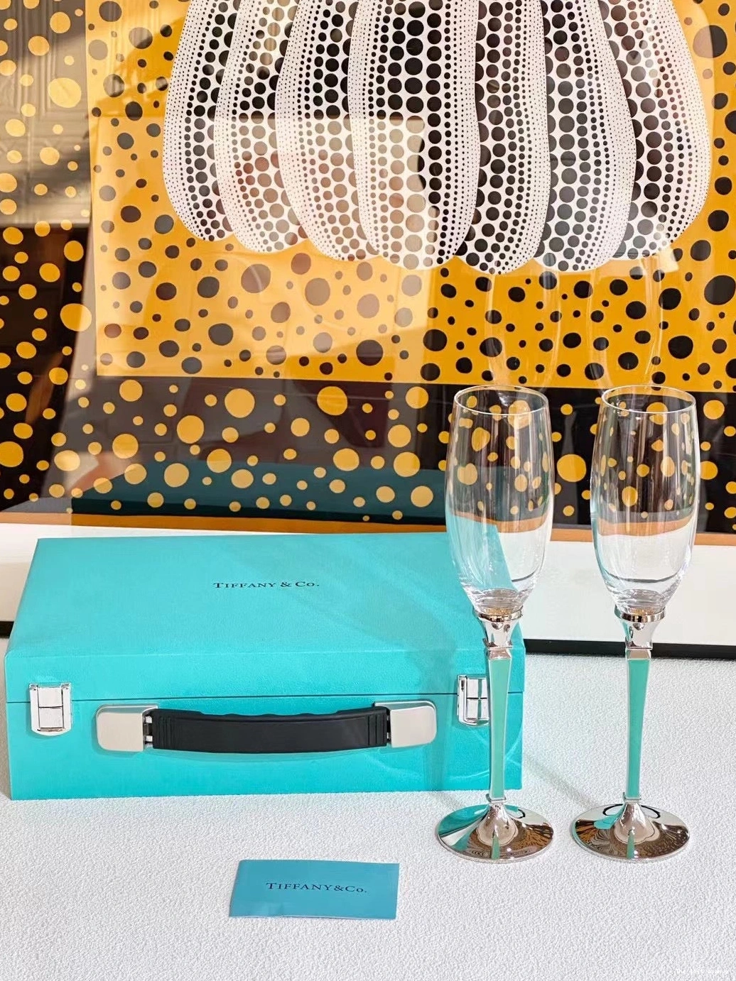 WINE GLASSWARE TIFFANY SET 0728